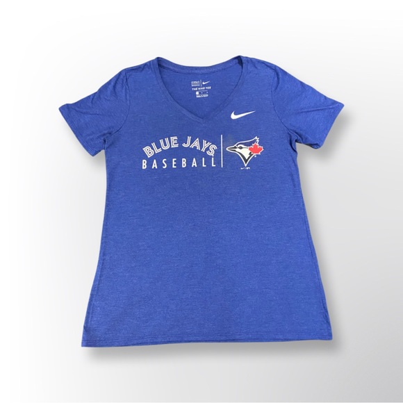 Blue Jays Baseball Nike Tee, Blue, Medium - Picture 1 of 5